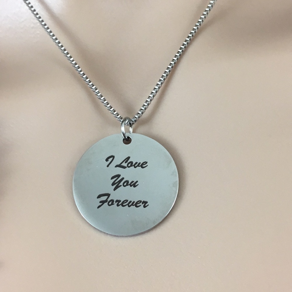 💝 “I LOVE YOU FOREVER” NECKLACE
